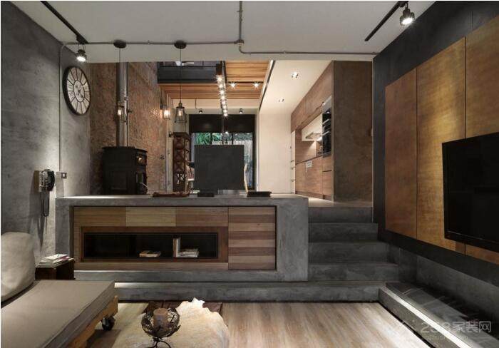 工业风格混搭设计,将时间刻画进空间